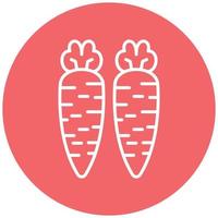 Carrots Icon Style vector