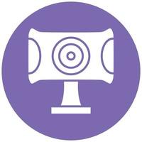 Webcam Icon Style vector