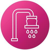 Shower Icon Style vector