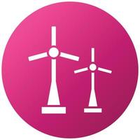 Windmill Icon Style vector