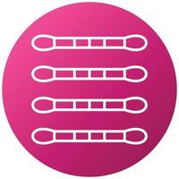 Cotton Swabs Icon Style vector