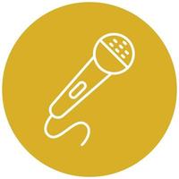 Microphone Icon Style vector