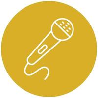 Microphone Icon Style vector