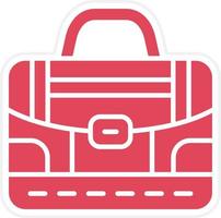 Briefcase Icon Style vector