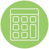 Calculator Icon Style vector