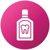 Mouthwash Icon Style vector