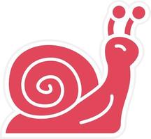 Snail Icon Style vector