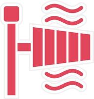 Windsock Icon Style vector