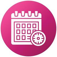 Deadline Icon Style vector