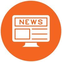 News Portal Icon Style vector