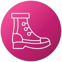 Boots Icon Style vector