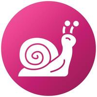 Snail Icon Style vector