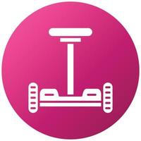 Hoverboard Icon Style vector