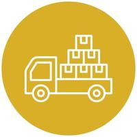 Freight Icon Style vector