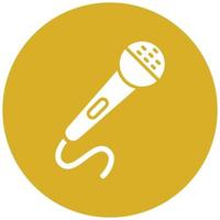 Microphone Icon Style vector