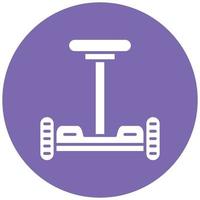 Hoverboard Icon Style vector