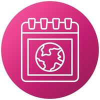 Earth Day Icon Style vector