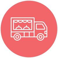 Food Truck Icon Style vector