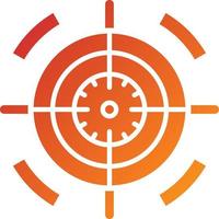Target Icon Style vector