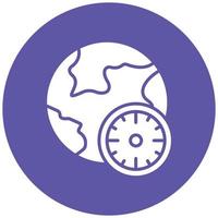 Time Zone Icon Style vector