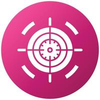 Target Icon Style vector