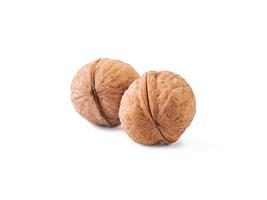 Walnuts isolated on a white background photo