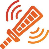 Metal Detector Icon Style vector