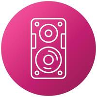 Speakers Icon Style vector