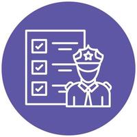 Custom Clearance Icon Style vector