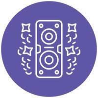 Speaker Icon Style vector