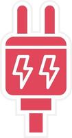 Power Plug Icon Style vector