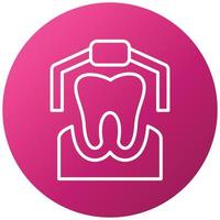 Tooth Extraction Icon Style vector