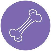 Bone Icon Style vector