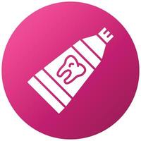 Toothpaste Icon Style vector