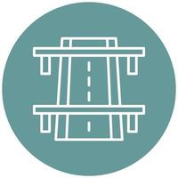 Highway Icon Style vector