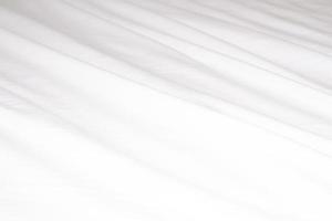 Abstract Background on isolated. Abstract white waves. Wave from Curtain. White wave background. photo