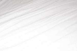 Abstract Background on isolated. Abstract white waves. Wave from Curtain. White wave background. photo