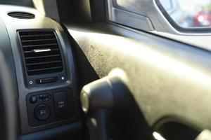 ventiladores en un coche moderno foto