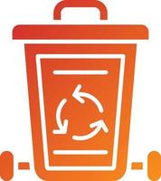 Waste Icon Style vector