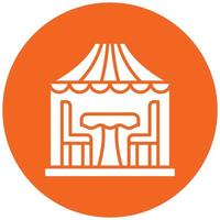 Cafe Icon Style vector