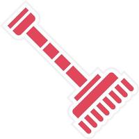 Rake Icon Style vector