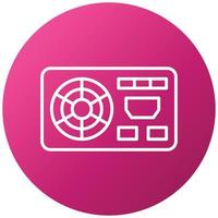 Power Supply Icon Style vector