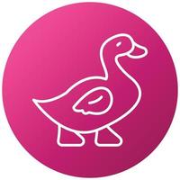 Duck Icon Style vector