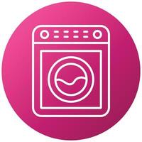 Washing Machine Icon Style vector