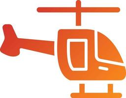 Helicopter Icon Style vector