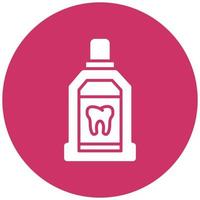 Mouthwash Icon Style vector