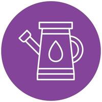 Watering Can Icon Style vector