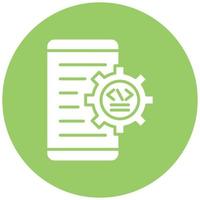 App Development Icon Style vector