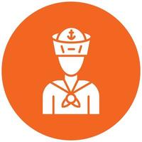 Sailor Icon Style vector