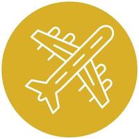 Aircraft Icon Style vector